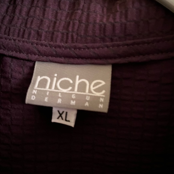 Niche Nilgun Derman Purple Top - Picture 4 of 4